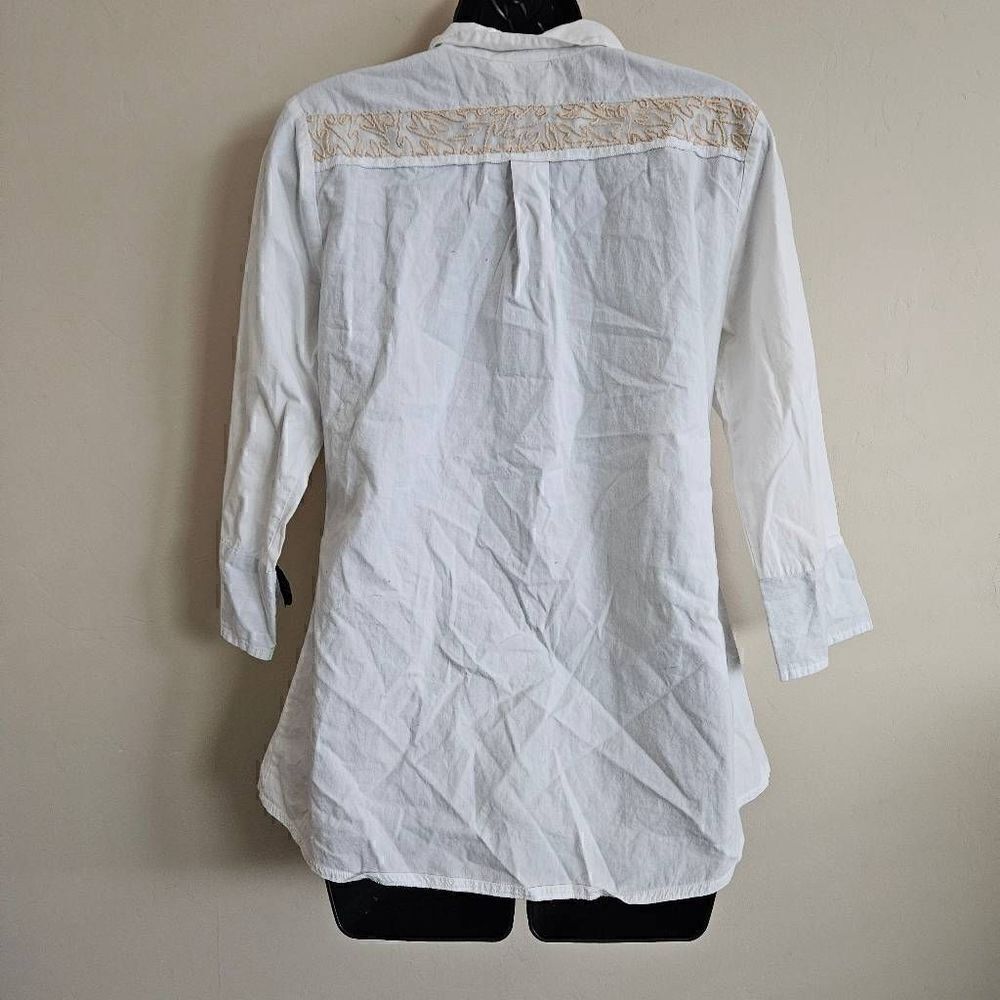 Parsley & Sage Robin Patchwork Button Down Shirt - Picture 8 of 10